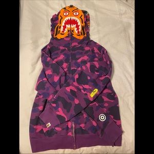 Bape Tiger Camo Hoodie